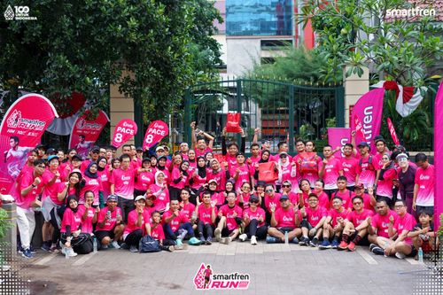 Race photo from Smartfren Run 2025 Vibes