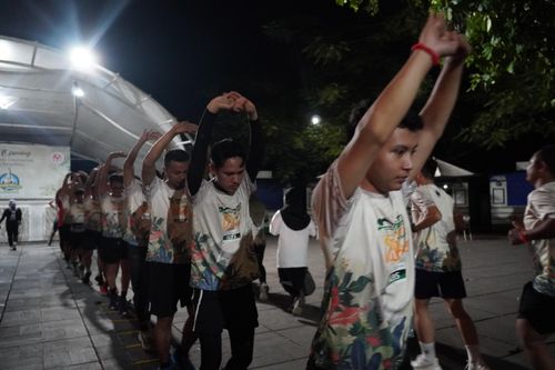 Race photo from ISC - Arutmin Borneo Run 