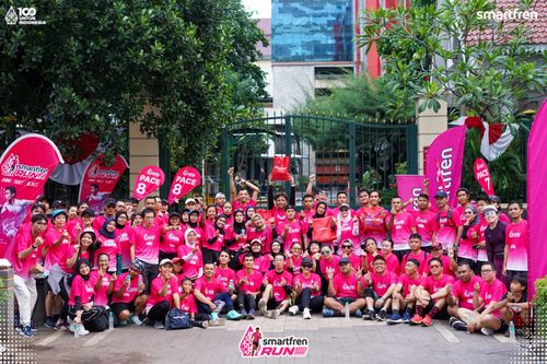 Race photo from Smartfren Run 2025 Vibes