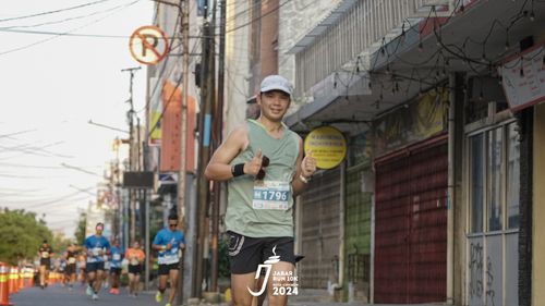 Race photo from Jabar Run 10K 2024