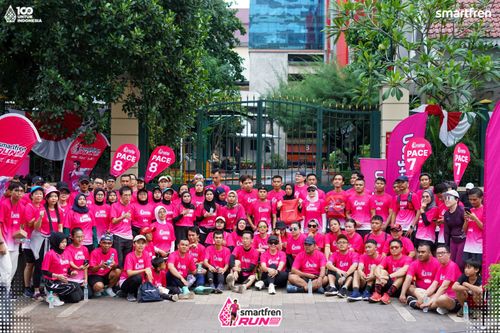 Race photo from Smartfren Run 2025 Vibes