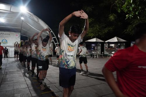 Race photo from ISC - Arutmin Borneo Run 