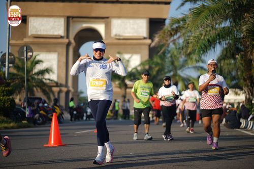 Race photo from Kediri Half Marathon 2024