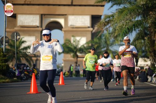 Race photo from Kediri Half Marathon 2024