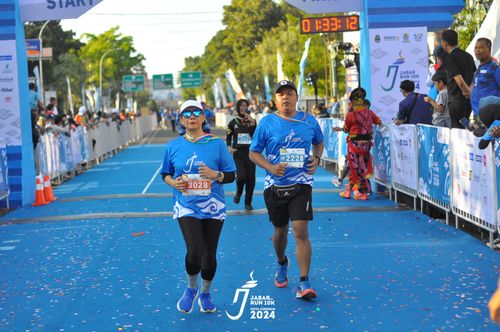 Race photo from Jabar Run 10K 2024