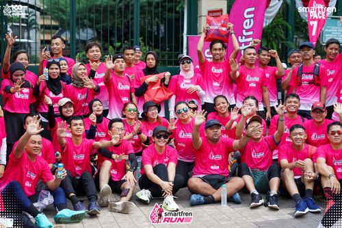 Race photo from Smartfren Run 2025 Vibes