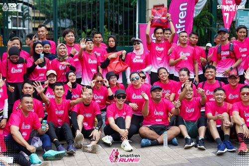 Race photo from Smartfren Run 2025 Vibes