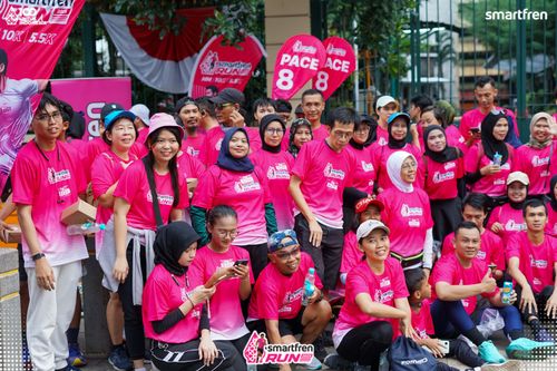Race photo from Smartfren Run 2025 Vibes