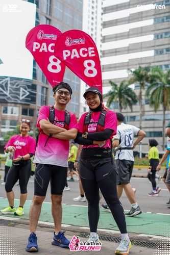 Race photo from Smartfren Run 2025 Vibes