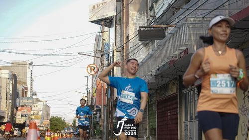 Race photo from Jabar Run 10K 2024