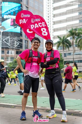 Race photo from Smartfren Run 2025 Vibes