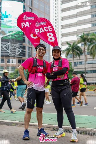 Race photo from Smartfren Run 2025 Vibes