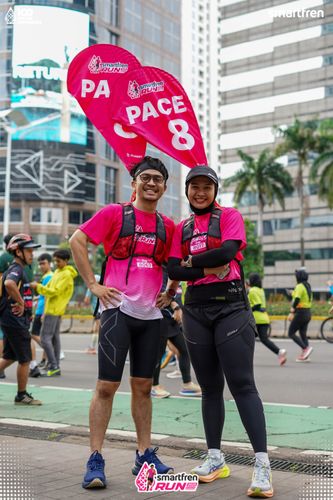 Race photo from Smartfren Run 2025 Vibes