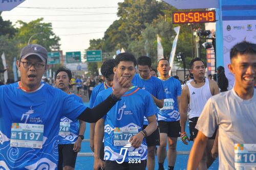Race photo from Jabar Run 10K 2024