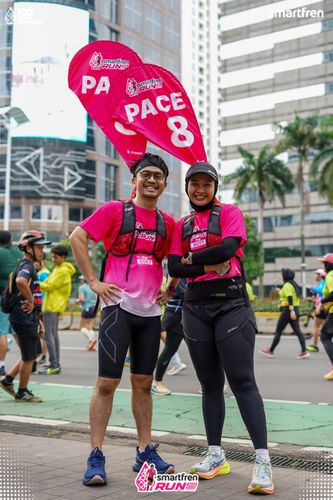 Race photo from Smartfren Run 2025 Vibes