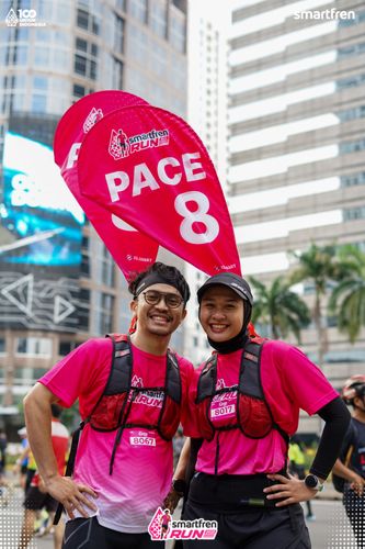 Race photo from Smartfren Run 2025 Vibes