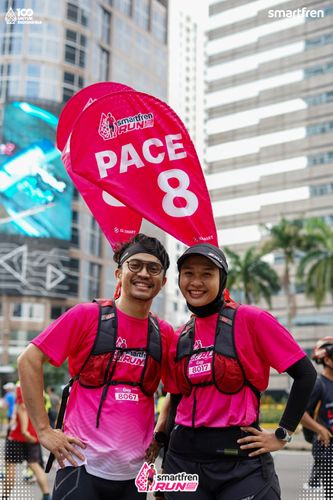 Race photo from Smartfren Run 2025 Vibes