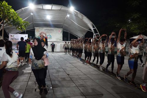 Race photo from ISC - Arutmin Borneo Run 