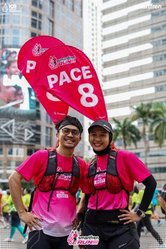 Race photo from Smartfren Run 2025 Vibes
