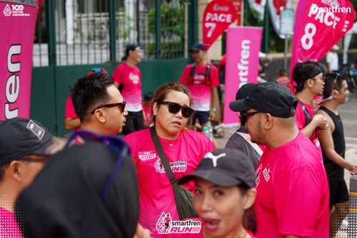 Race photo from Smartfren Run 2025 Vibes