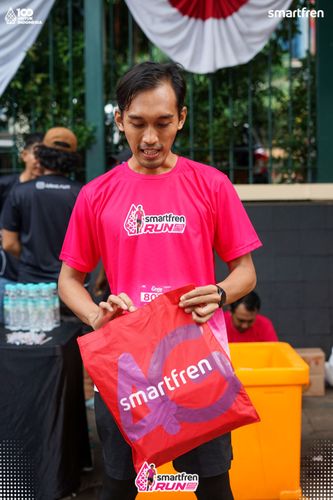 Race photo from Smartfren Run 2025 Vibes