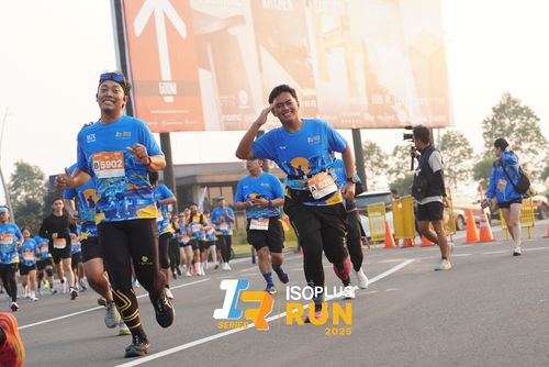 Race photo from ISOPLUS RUN 2025 - JAKARTA