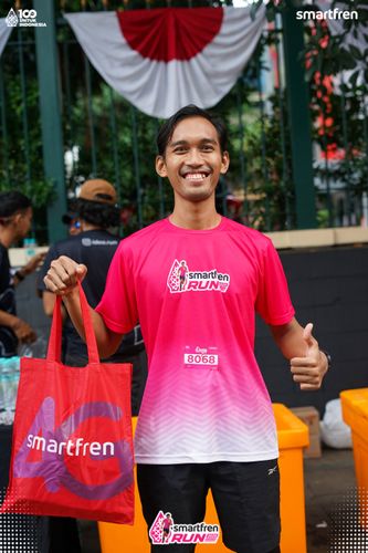 Race photo from Smartfren Run 2025 Vibes
