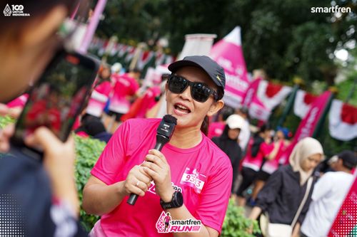 Race photo from Smartfren Run 2025 Vibes
