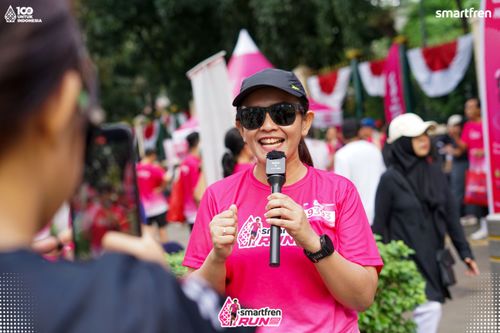 Race photo from Smartfren Run 2025 Vibes