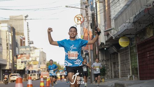 Race photo from Jabar Run 10K 2024