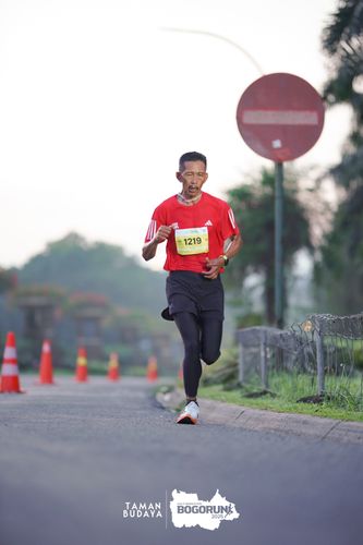 Race photo from Taman Budaya x BOGORUN 2025