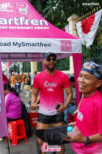 Race photo from Smartfren Run 2025 Vibes