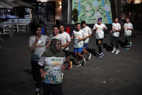 Race photo from ISC - Arutmin Borneo Run 