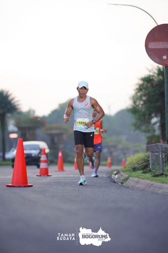 Race photo from Taman Budaya x BOGORUN 2025
