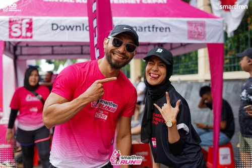 Race photo from Smartfren Run 2025 Vibes