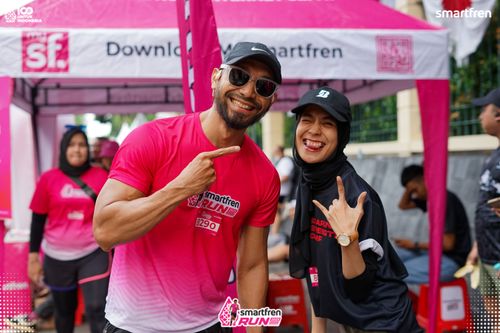 Race photo from Smartfren Run 2025 Vibes
