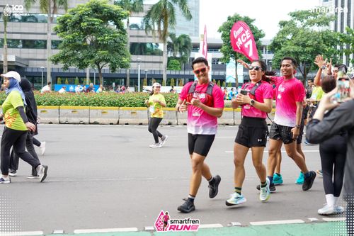 Race photo from Smartfren Run 2025 Vibes