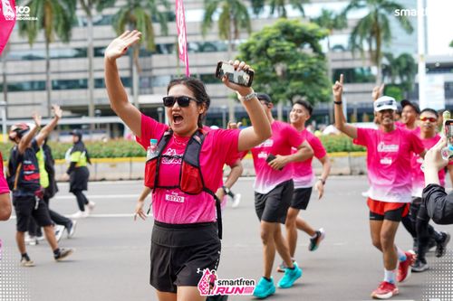 Race photo from Smartfren Run 2025 Vibes