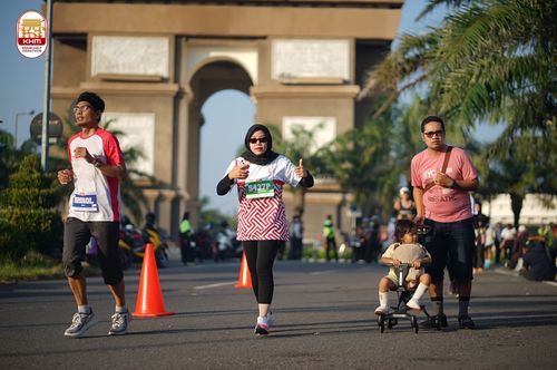 Race photo from Kediri Half Marathon 2024