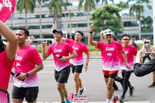 Race photo from Smartfren Run 2025 Vibes