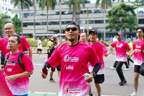 Race photo from Smartfren Run 2025 Vibes