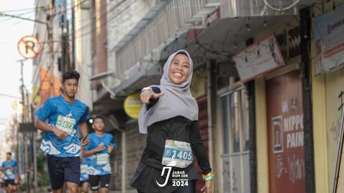 Race photo from Jabar Run 10K 2024
