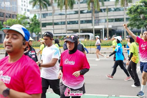 Race photo from Smartfren Run 2025 Vibes