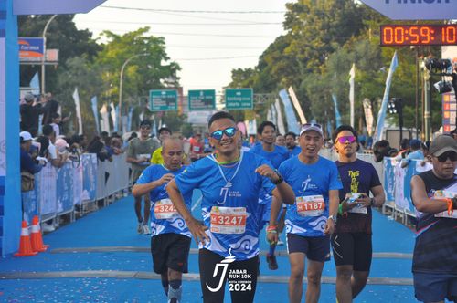 Race photo from Jabar Run 10K 2024