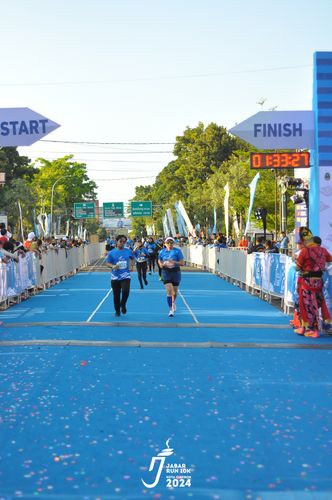 Race photo from Jabar Run 10K 2024