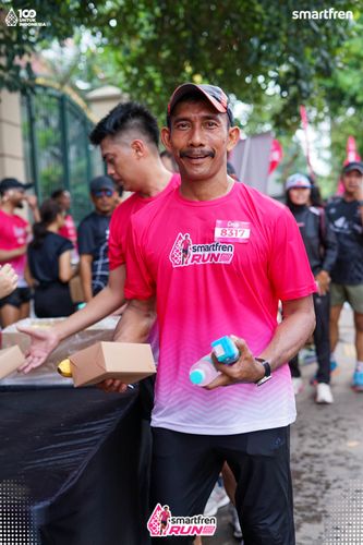Race photo from Smartfren Run 2025 Vibes