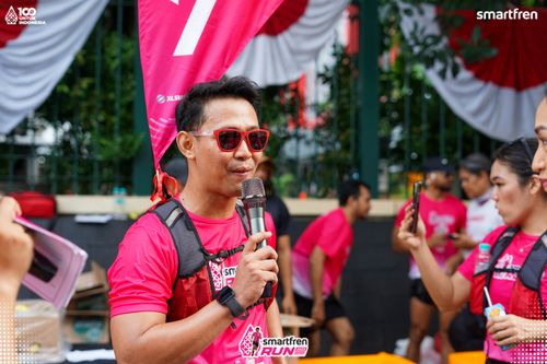 Race photo from Smartfren Run 2025 Vibes