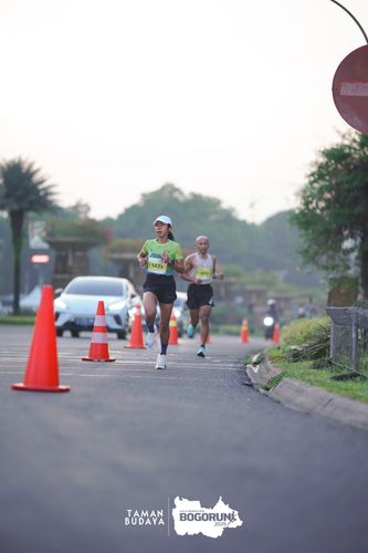 Race photo from Taman Budaya x BOGORUN 2025