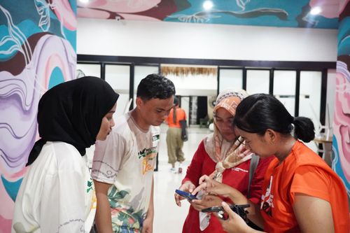 Race photo from ISC - Arutmin Borneo Run 