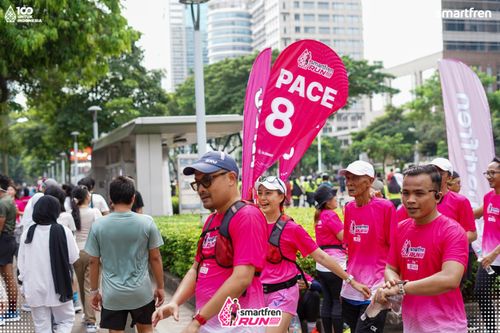 Race photo from Smartfren Run 2025 Vibes
